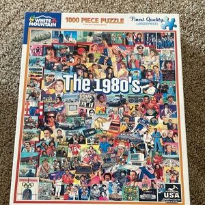 White Mountain 1000 piece 1980’s puzzle!